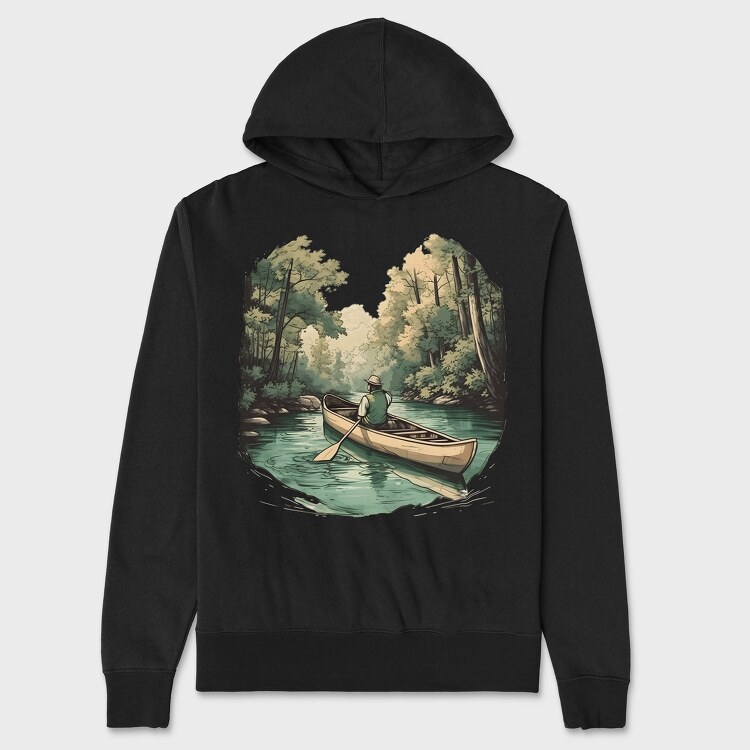 Canoe River, Hanorac Oversize Barbati (Unisex)