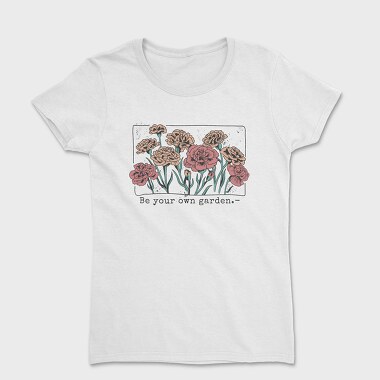 Carnation Flowers Garden, Tricou Femei