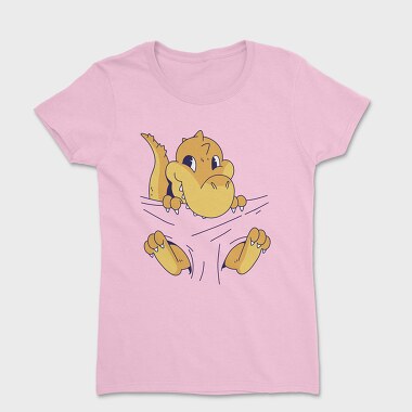 Carrying Baby T Rex, Tricou Femei