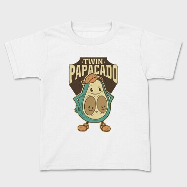 Cartoon Avocado Papacado, Tricou Copii