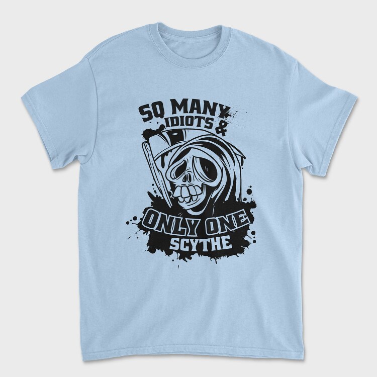 Cartoon Death Scythe, Tricou Barbati (Unisex)