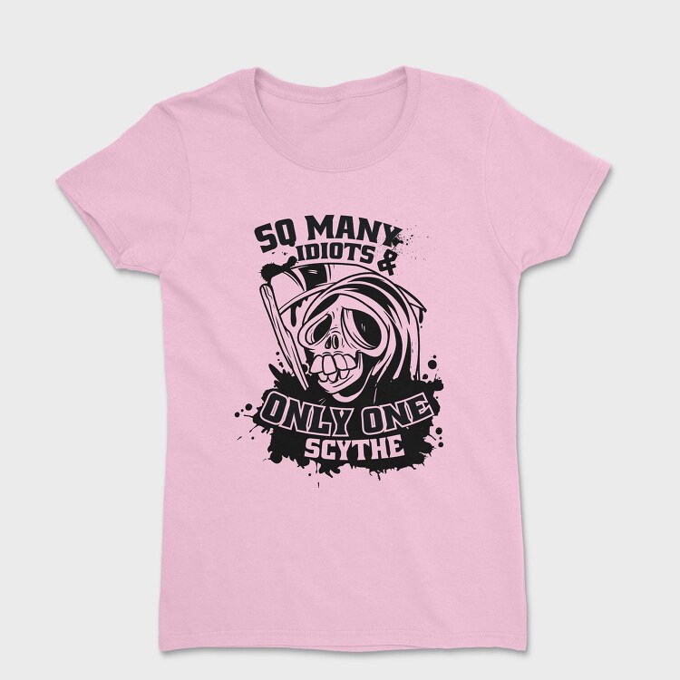 Cartoon Death Scythe, Tricou Femei