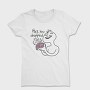 Cartoon Man Holding Brain Hey You Dropped This, Tricou Femei