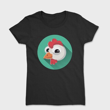 Chicken Icon Art, Tricou Femei
