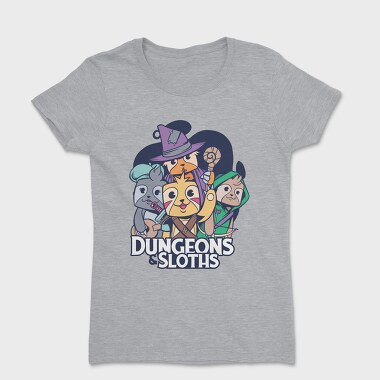 Dungeons Sloths, Tricou Femei