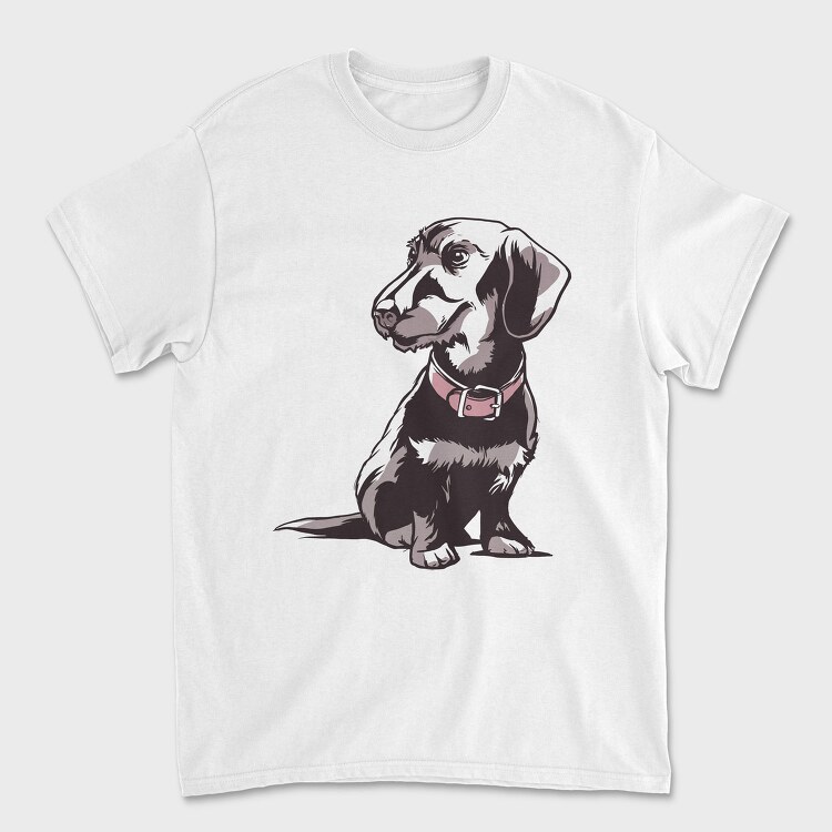 Dwarf Dachshund, Tricou Barbati (Unisex)