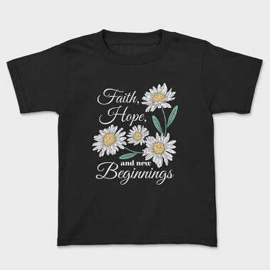 Easter New Beginnings Trend, Tricou Copii