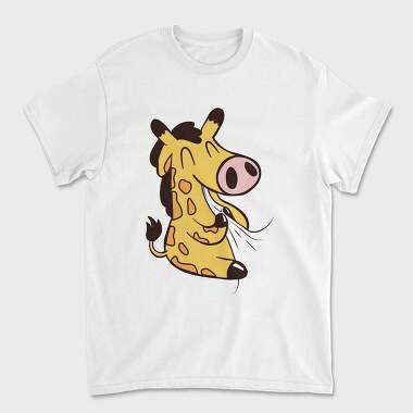 Eating Giraffe, Tricou Barbati (Unisex)