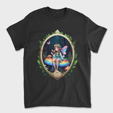 Enchanted Forest Fairy, Tricou Barbati (Unisex)