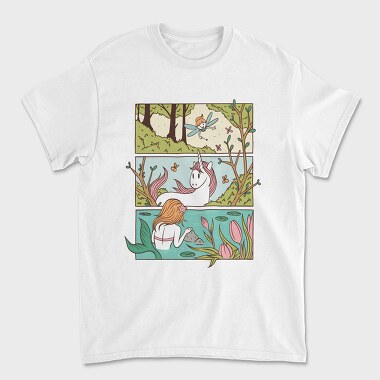 Enchanted Forest, Tricou Barbati (Unisex)