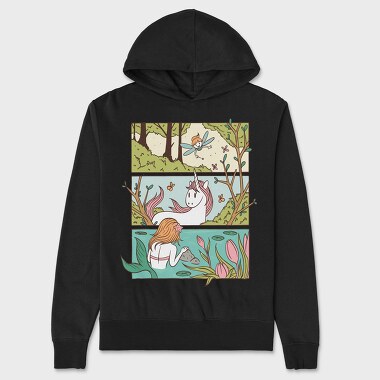 Enchanted Forest, Hanorac Oversize Barbati (Unisex)