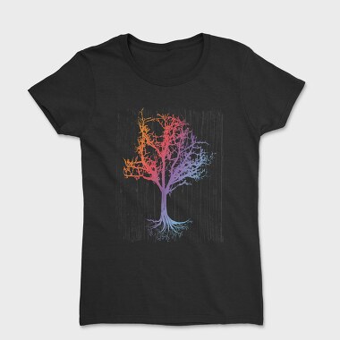 Enchanted Tree Rainbow, Tricou Femei
