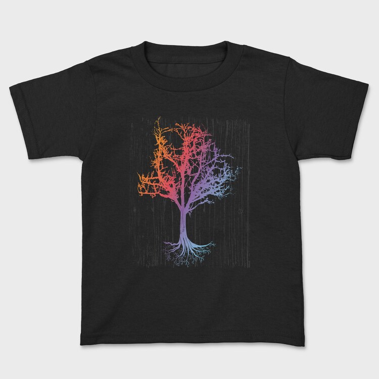 Enchanted Tree Rainbow, Tricou Copii