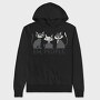 Ew People Cats, Hanorac Oversize Barbati (Unisex)