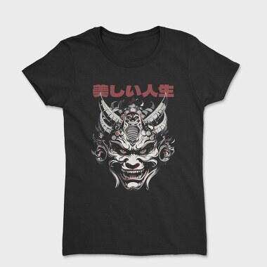 Japanese Oni Mask, Tricou Femei