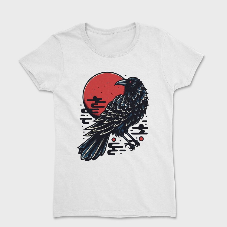 Japanese Style Crow, Tricou Femei