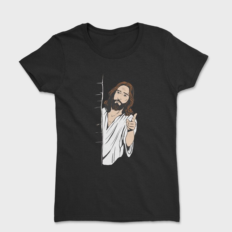 Jesus Judging Religion, Tricou Femei