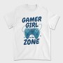 Joystick Gamer Girl Watercolor, Tricou Barbati (Unisex)