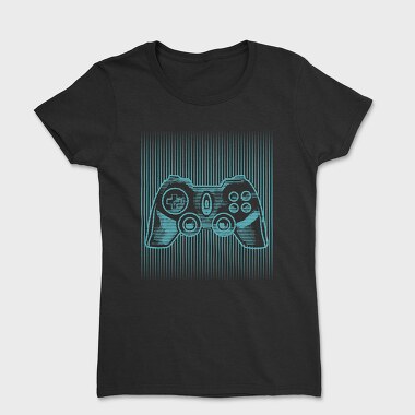 Joystick Optical Illusion, Tricou Femei