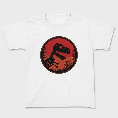 Jurassic Dinosaur Skeleton, Tricou Copii