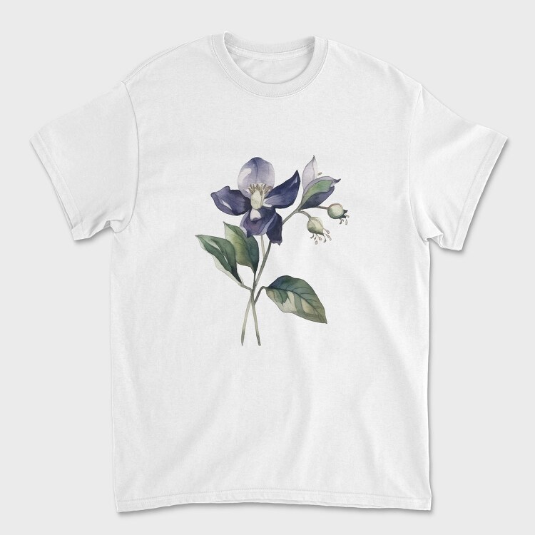Nightshade Flower, Tricou Barbati (Unisex)