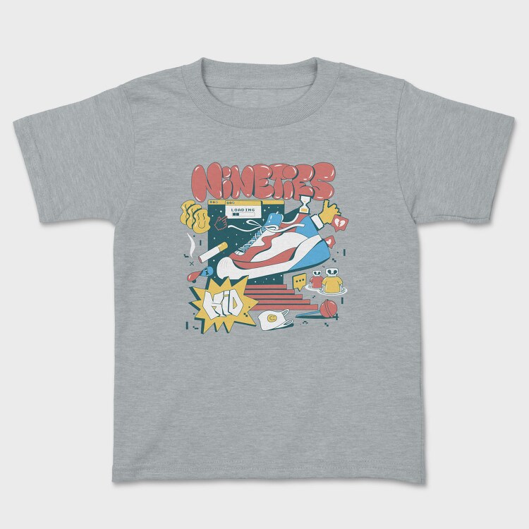 Nineties 90S Kid Retro 1, Tricou Copii