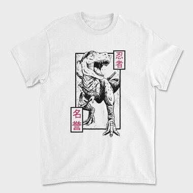 Ninja T Rex, Tricou Barbati (Unisex)