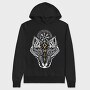 Norse Viking Wolf, Hanorac Oversize Barbati (Unisex)