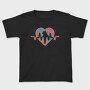 Cat Heartbeat Gradient, Tricou Copii