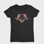 Cat Heartbeat Love, Tricou Femei