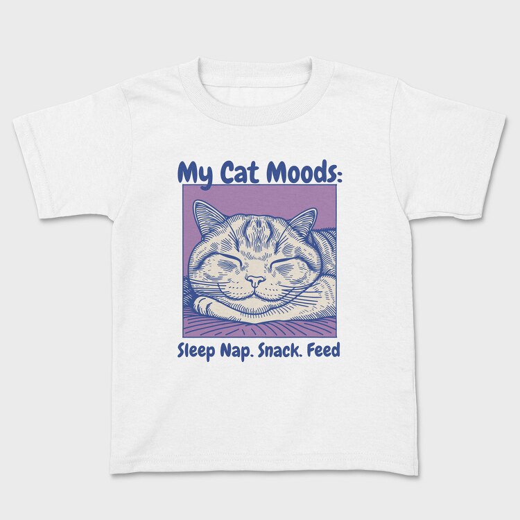 Cat Nap Mood, Tricou Copii
