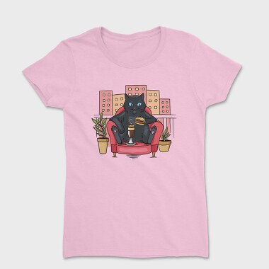 Cat On Balcony, Tricou Femei