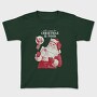 Cat Santa Claus Christmas Xmas, Tricou Copii