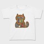 Cat Shaped Bookshelf, Tricou Copii