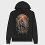 Dark King Paimon, Hanorac Oversize Barbati (Unisex)