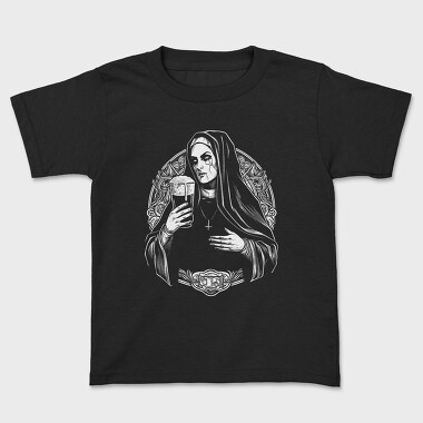 Dark Nun With Beer Evil, Tricou Copii