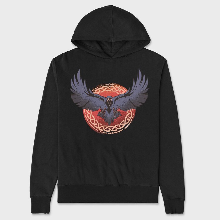 Dark Raven, Hanorac Oversize Barbati (Unisex)