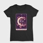 Eye On The Moon Mystical Tarot Card The Si, Tricou Femei