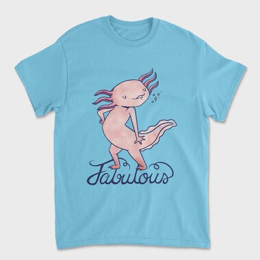 Fabulous Axolotl, Tricou Barbati (Unisex)