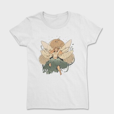 Fairy Flying In The Sky Forest Cottage, Tricou Femei