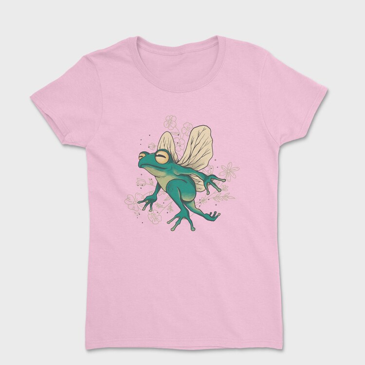 Fairy Frog With Wings, Tricou Femei