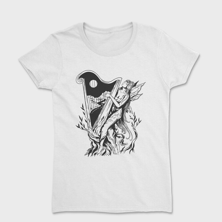 Fairy Music Dark Nouveau Si, Tricou Femei