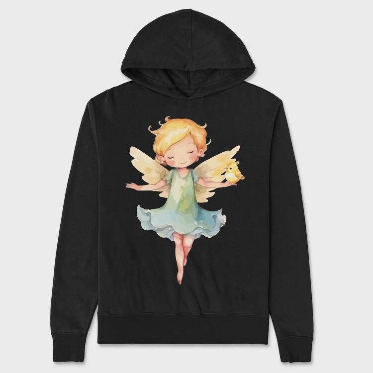 Fairy Wings Flutter, Hanorac Oversize Barbati (Unisex)