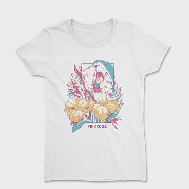 Fairy With Flowers And Plants Fairycore, Tricou Femei