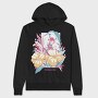 Fairy With Flowers And Plants Fairycore, Hanorac Oversize Barbati (Unisex)
