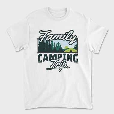 Family Camping Trip, Tricou Barbati (Unisex)