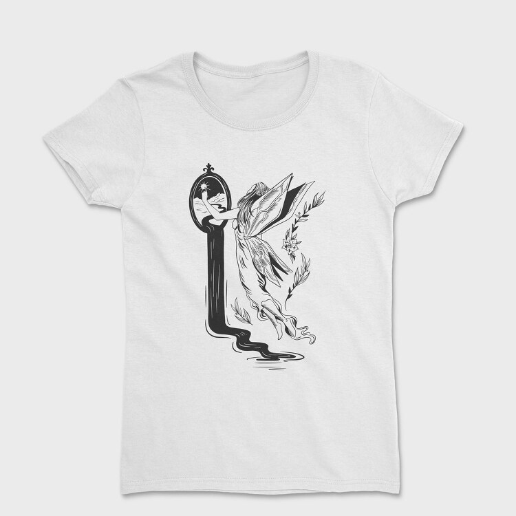 Fantasy Fairy Dark Nouveau Si, Tricou Femei