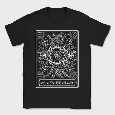 Ace Of Dahlias Flowers, Tricou Barbati (Unisex)
