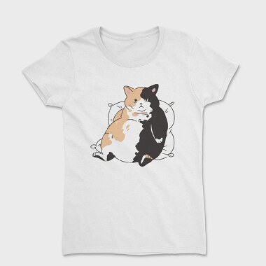 Fat Cat Resting, Tricou Femei