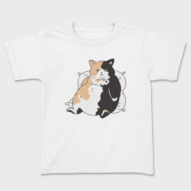 Fat Cat Resting, Tricou Copii